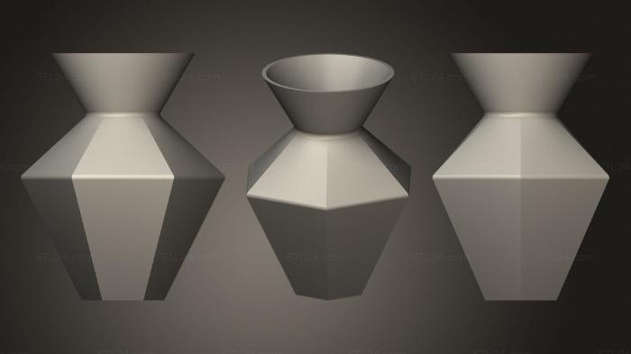 Vases (Loft Vase, VZ_0641) 3D models for cnc